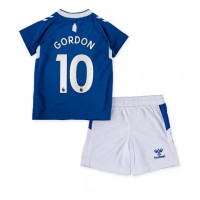 Everton Anthony Gordon #10 Fußballbekleidung Heimtrikot Kinder 2022-23 Kurzarm (+ kurze hosen)